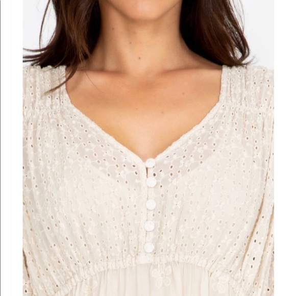 Johny Was Ambre embroidered BoHo cut out dress - Picture 6 of 12